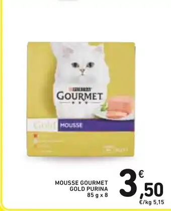 Spazio Conad Mousse Gourmet Gold Purina 85 g x 8 offerta