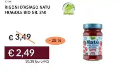 Prezzemolo e Vitale Rigoni d'asiago natu fragole bio offerta