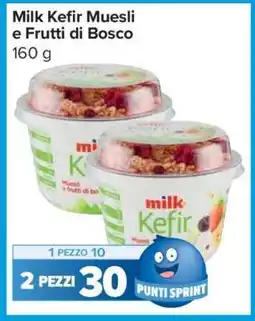 Carrefour Milk Kefir Muesli e Frutti di Bosco offerta