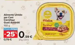 Carrefour Alimento Umido per Cani Carrefour Gusti Assortiti offerta