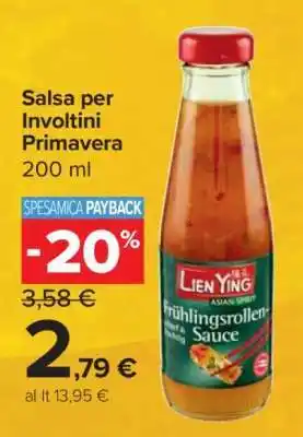 Carrefour Salsa per Involtini Primavera offerta