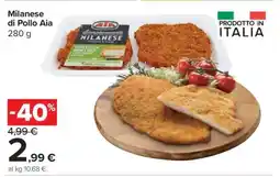 Carrefour Milanese di Pollo Aia offerta