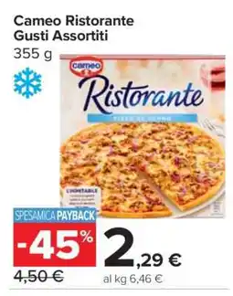Carrefour Cameo Ristorante Gusti Assortiti offerta
