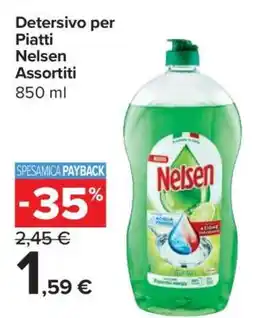 Carrefour Detersivo per Piatti Nelsen Assortiti offerta