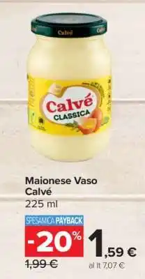 Carrefour Maionese Vaso Calvé offerta