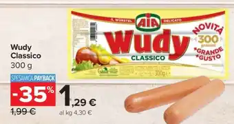 Carrefour WUDY CLASSICO offerta