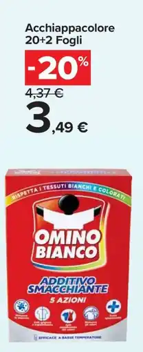 Carrefour Acchiappacolore 20+2 Fogli offerta