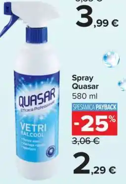 Carrefour Spray Quasar offerta