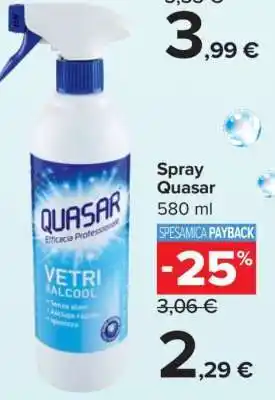 Carrefour Spray Quasar offerta