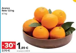 Carrefour Arance Rete 1,5 kg offerta