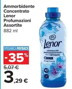 Carrefour Ammorbidente Concentrato Lenor Profumazioni Assortite offerta