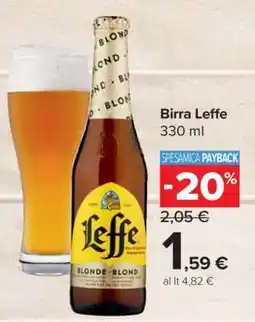Carrefour Birra Leffe offerta