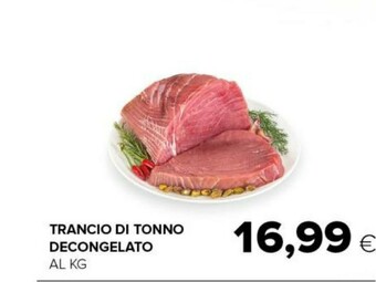 Tigre Trancio di tonno decongelato offerta