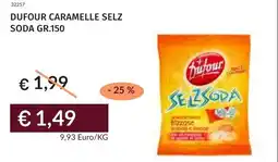 Prezzemolo e Vitale Dufour caramelle selz soda offerta