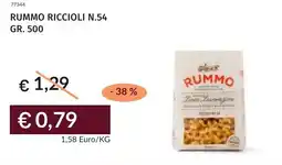 Prezzemolo e Vitale Rummo riccioli n.54 offerta