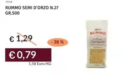 Prezzemolo e Vitale Rummo semi d'orzo n.27 offerta
