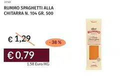 Prezzemolo e Vitale Rummo spaghetti alla chitarra n. 104 offerta