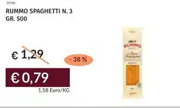 Prezzemolo e Vitale Rummo spaghetti n. 3 offerta
