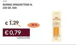 Prezzemolo e Vitale Rummo spaghettoni n. 220 offerta