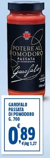 Sigma GAROFALO passata di pomodoro offerta