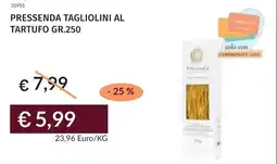 Prezzemolo e Vitale Pressenda tagliolini al tartufo offerta