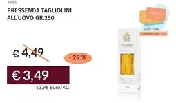 Prezzemolo e Vitale Pressenda tagliolini all'uovo offerta