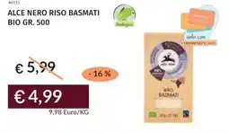 Prezzemolo e Vitale Alce nero riso basmati bio offerta