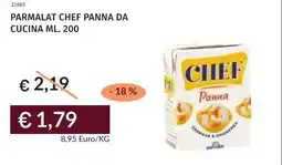 Prezzemolo e Vitale Parmalat chef panna da cucina offerta