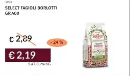 Prezzemolo e Vitale Select fagioli borlotti offerta
