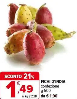 Iperal Fichi d'india confezione offerta