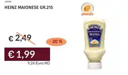 Prezzemolo e Vitale Heinz maionese offerta