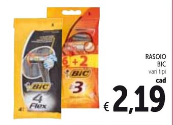 Spazio Conad Bic Rasoio offerta