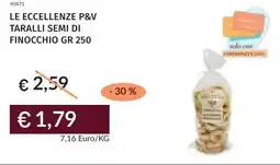 Prezzemolo e Vitale Le eccellenze p&v taralli semi di finocchio offerta