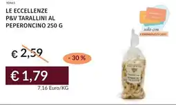 Prezzemolo e Vitale Le eccellenze p&v tarallini al peperoncino offerta