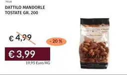 Prezzemolo e Vitale Dattilo mandorle tostate offerta