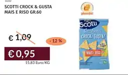 Prezzemolo e Vitale Scotti crock & gusta mais e riso offerta