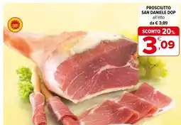 Iperal Prosciutto san daniele dop all'etto offerta