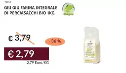 Prezzemolo e Vitale Giu giu farina integrale di perciasacchi bio offerta