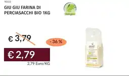 Prezzemolo e Vitale Giu giu farina di perciasacchi bio offerta