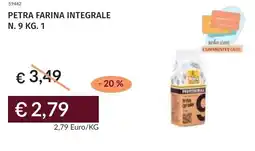 Prezzemolo e Vitale Petra farina integrale n. 9 offerta