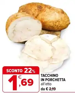 Iperal Tacchino in porchetta all'etto offerta
