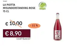 Prezzemolo e Vitale La piotta misunderstanding rose offerta