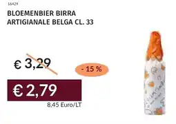 Prezzemolo e Vitale Bloemenbier birra artigianale belga offerta