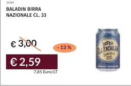 Prezzemolo e Vitale Baladin birra nazionale offerta