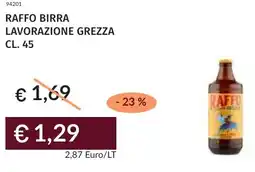 Prezzemolo e Vitale Raffo birra lavorazione grezza offerta