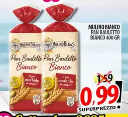 Il Genio Supermercato Mulino bianco pan bauletto bianco offerta