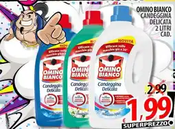 Il Genio Supermercato Omino bianco candeggina delicata offerta