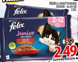 Il Genio Supermercato Felix le ghiottonerie junior offerta