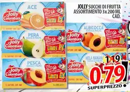 Il Genio Supermercato Jolly succhi di frutta assortimento offerta