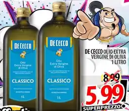 Il Genio Supermercato De cecco olio extra vergine di oliva offerta